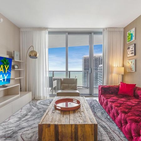 Seashore Resort - 2 Bedroom Right On The Beach Direct Ocean-View With Amenities On The Rooftop 할리우드 외부 사진