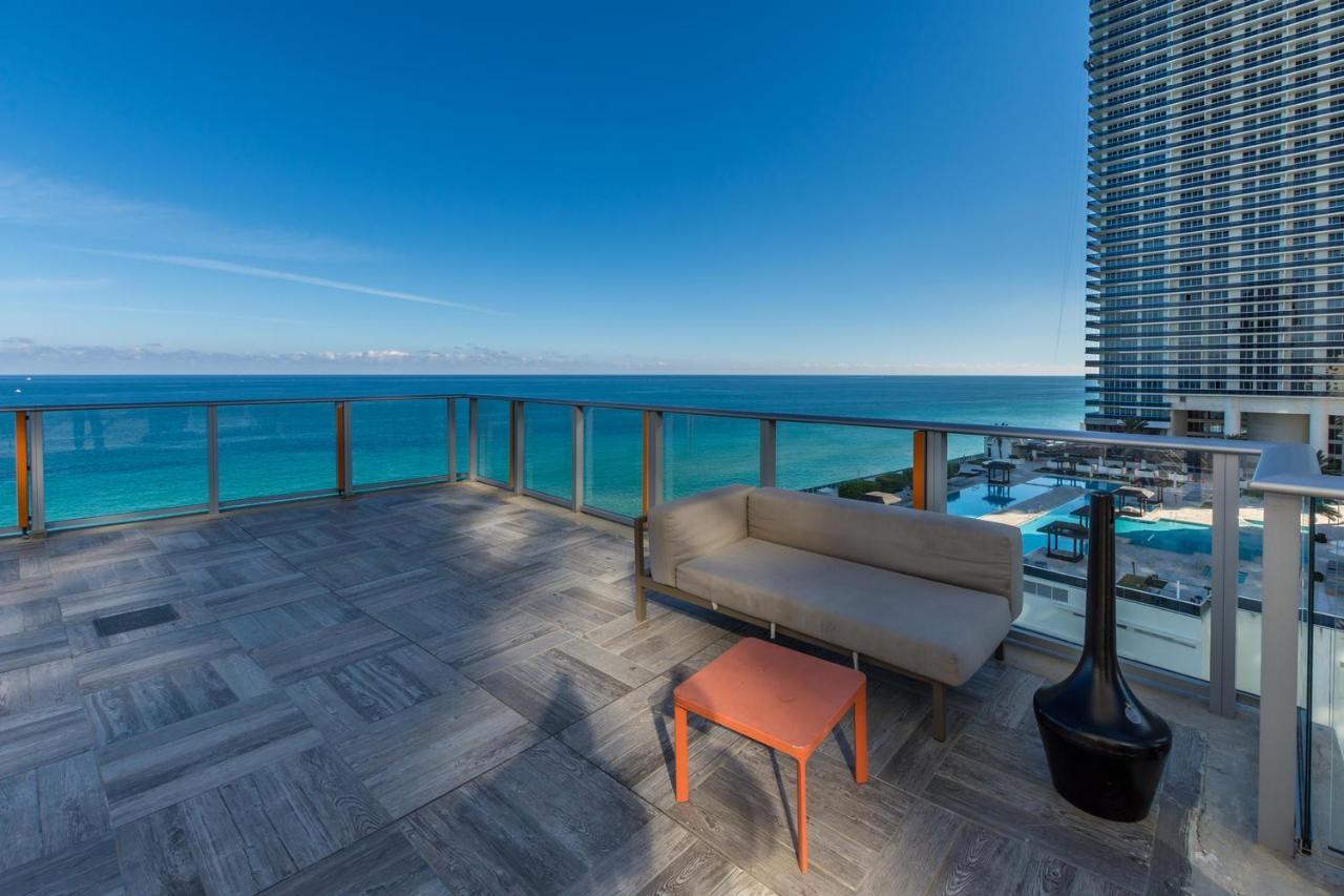Seashore Resort - 2 Bedroom Right On The Beach Direct Ocean-View With Amenities On The Rooftop 할리우드 외부 사진