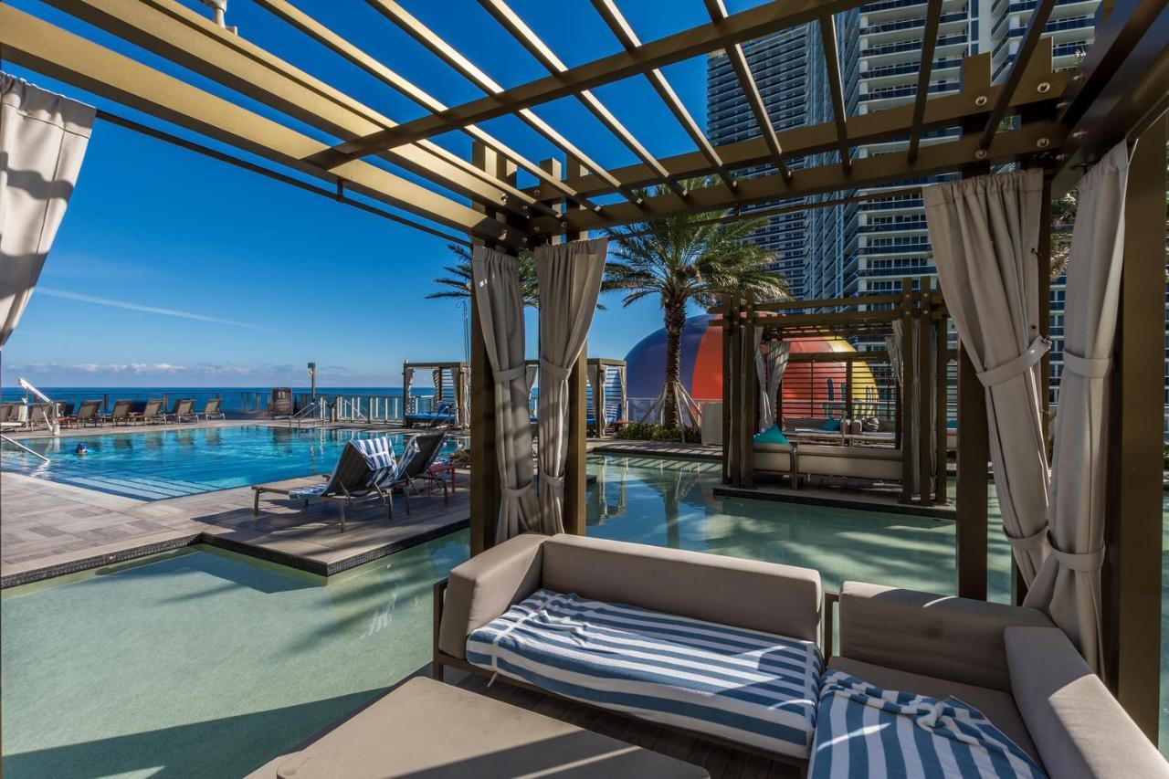 Seashore Resort - 2 Bedroom Right On The Beach Direct Ocean-View With Amenities On The Rooftop 할리우드 외부 사진